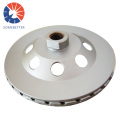 hottest selling double row  safe 100-400mm resin bond diamond cup wheel